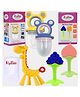 Kritiu Baby Silicone Teether Fruit Nibbler & Combo Pack Of 5 Non Toxic BPA Free Teething Toys - Multicolor