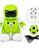 Fiddlerz Remote Control Intelligent Robot Football Game with LED Lights Dancing Mode and Ball Kicking Action for Boys and Girls (Age 5 +)