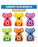 Fiddlerz Wind- Up Koalas Toy for Kids Clockwise Turn Key Vehicle Crawling Toys Interactive Play for Boys and Girls- (Pack of 4)