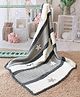 Woonie Handmade Stars Applique Blanket - Cream