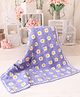 Woonie Handmade Granny Square Crib Blanket - Purple