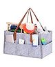 Winnies Baby Diaper Caddy Bag for Smart Mothers Baby Diaper Caddy Organizers-Grey