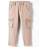 Under Fourteen Only Solid Pocket Detailed Pant - Beige