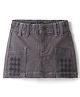Under Fourteen Only Embroidered Skirt - Grey