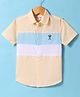 Under Fourteen Only Cotton Half Sleeves Cut & Sew Shirt - Yellow