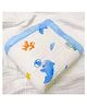 Baby Muslin Organic Cotton Super Soft Absorbent Muslin 6 Layer Blanket - OCEAN DOLPHIN