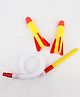 Fiddlerz  Phook Rocket Launcher Toy for Kids  2 Colorful Foam Rockets with Sturdy Rocket Launcher Pipe Fun Outdoor Toys for Boys and Girls