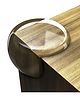 Kidsmate Baby Proofing Corner Guards | Soft and Cushioned PVC Corner Protector for Sharp Edges (Pack of 10 Round Shape) Transparent