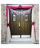RR Crafts Flower Hanging for Home Decor, Office Decor,Traditional Handmade Lotus toran, Jasmine Garland with Raani Lotus (Export Quality) for Fancy Garland Door Hanging/Bandarwal/Toran 40 Inch