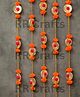 RR Crafts Pooja Room Decoration Item-Mandir Decoration Item, Ganpati Decoration Item,Used as Door Hanging for Home Decoration, Diwali Decoration Items,Artifical Garlands Set of 5,4.5 Feet Each