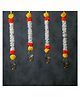 RR Crafts Set of 4 Wall Hangings for Home Decoration, Diwali Lights, Home Living Decor, Handmade Diwali Decoration Psychedelic Wall hangings,Wax T Lights for Wedding Decor,Cage T Light Holder