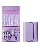 Gleva Manicure Set Nail Clipper Kit 16 Pieces Stainless Steel Manicure Kit - Nail Care Tools (Assorted Color)