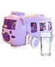 AKN TOYS Bus Sipper Bottle for Boy's and Girls |Reusable Water Bottle -PACK OF 1-  ( COLOR AND DESIGN MAY VARY ) - 500 ml