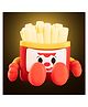 Flaze French Fries Night Light - Fries Shape Desk Lamp with 3 Brightness Levels,500mAh, Reading Light for Kid's Room, Living Room, Rechargeable Lamp for Home Decor Bellv -PACK OF 1-  ( COLOR AND DESIGN MAY VARY )