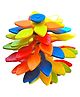 AKN TOYS Candy Flower Toy for Kids, Stress Relief Toy - Colourful Twisting and Rotating Fidget Spinner, Durable, Fun -PACK OF 2-  ( COLOR AND DESIGN MAY VARY )