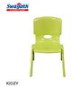 Swagath furniture Comfortable Kids Plastic Chair With Armrest (Finish color- Green, Pre-assembled )