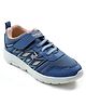 LIBERTY Leapx Text Designed Mesh Detailed Shoes With Velcro Closure - Blue
