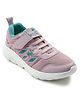 LIBERTY Leapx Text Designed Mesh Detailed Shoes With Velcro Closure - Peach