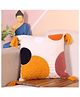 Stitchnest Hand Crafted Embroidered Bohemian Cushion Cover, Set of 1 (16 x16 inches/ 40x40 cm)