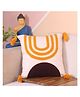 STITCHNEST Hand Crafted Embroidered Bohemian Cushion Cover, Set of 1