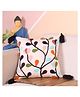 STITCHNEST Hand Crafted Embroidered Bohemian Cushion Cover, Set of 1