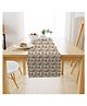 STITCHNEST Multicolor Leaf Printed Polycotton Table Runners