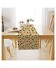 STITCHNEST Beige Printeded Polycotton Table Runners