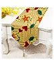 STITCHNEST Beige Printeded Polycotton Table Runners With Tassel