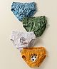 Bodycare Cotton Knit Briefs With Football Print Pack Of 4 - Multicolour