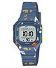 KIDSUN Square Shape Multi Function Digital Watch - Navy Blue