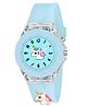 KIDSUN Unicorn Applique Detailed Seven Light Analogue Watch With Redium Strap - Blue