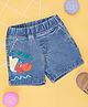 Pantaloons Baby Crab Printed Shorts - Blue