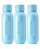 Gluman Claro Mini Opaque water bottle, Spout Cap 500ml - Set of 3