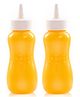 Gluman Plastic Squeezy Sauce Bottle For Clean & Mess-Free Dispensing  750 ml (Set of 2)