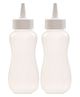 Gluman Plastic Squeezy Sauce Bottle For Clean & Mess-Free Dispensing  750 ml (Set of 2)