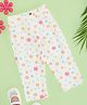 Pantaloons Baby Cotton Floral Printed Jeans - Off White