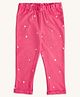Pantaloons Baby Cotton Hearts Printed Pant - Pink