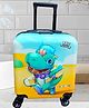 POLLO KLASSIK Kids Luggage Bag With TSA Lock 4 Wheels For Girls and Boys, Unicorn Kids Suitcase With  Dianosaur print - MultiColor