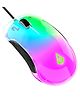 Archer Tech Lab Recurve 400 Transparent Wired Gaming Mouse,12000 Dpi with 1000Hz Polling Rate&8 Buttons,6 Mode Breathing RGB,Sunplus Sensor,Huyu Switches,Compatible with Pc/Mac - Transparent