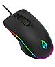 Archer Tech Lab Recurve 300 Wired Gaming Mouse,12000 Dpi with 1000Hz Polling Rate 8 Buttons, Support, 6 Mode RGB, Sunplus Sensor, 10 Mn+ Clicks Huyu Switches, Compatible with Pc/Mac - Black