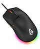Archer Tech Lab Recurve 100 Ultra Light 69G Wired Gaming Mouse with 3600 Dpi and 6 Buttons,7 Color RGB,Gaming Grade Sensor with Ergonomic Design,Huyu Switches,Compatible with Pc/Mac - Black