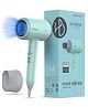 HOMEBASIC 5-Minute Fast Hair Dryer Hot/Cold Air Blower 3 Speed Level | 2400W/ 20000 RPM High-Speed Motor | Precise Air Flow 360° Concentrator Nozzle | Overheat Protection | LED Temperature Monitoring