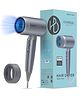 HOMEBASIC 5-Minute Fast Hair Dryer| Hot/Cold Air Blower 3 Speed Level | 2000W/ 20000 RPM | Precise Air Flow 360° Concentrator Nozzle | Overheat Protection LED Temperature Monitoring