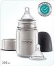 Babyhug Stainless Steel feeding bottle wide neck-220 ml