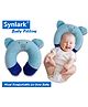 Synlark New Born Baby Soft Neck Pillow for Head Shaping - Blue