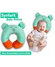 Synlark New Born Baby Soft Neck Pillow for Head Shaping - Sea Green