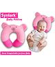 Synlark New Born Baby Soft Neck Pillow for Head Shaping - Pink
