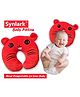 Synlark New Born Baby Soft Neck Pillow for Head Shaping - Red
