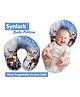 Synlark New Born Baby Soft Neck Supporting Printed Pillow for Head Shaping- SkyBlue