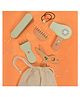 Playbox Comb & Shine - Wooden Kids Hair Salon Playset, Wooden Hair Styling Toys for Kids | Kids Barber Playset, Beauty Salon Fashion Pretend Play Set (Set of 1)